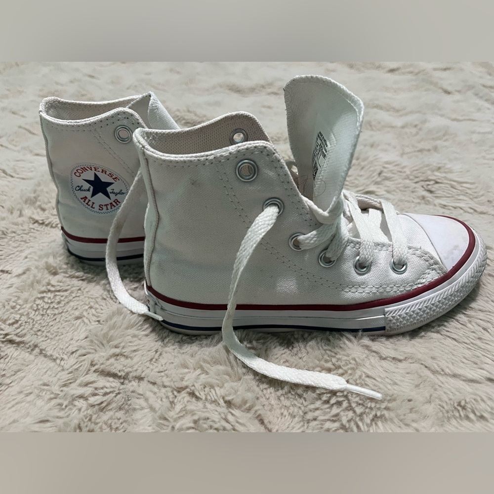 White converse for toddler size 11